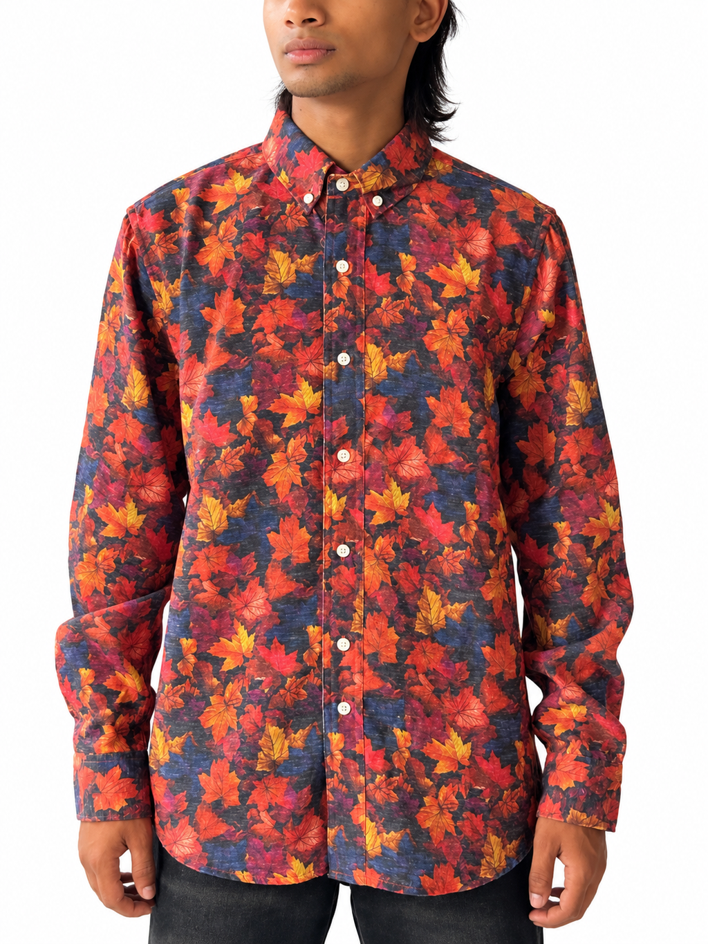 Autumn Blaze Maple Leaf Shirt