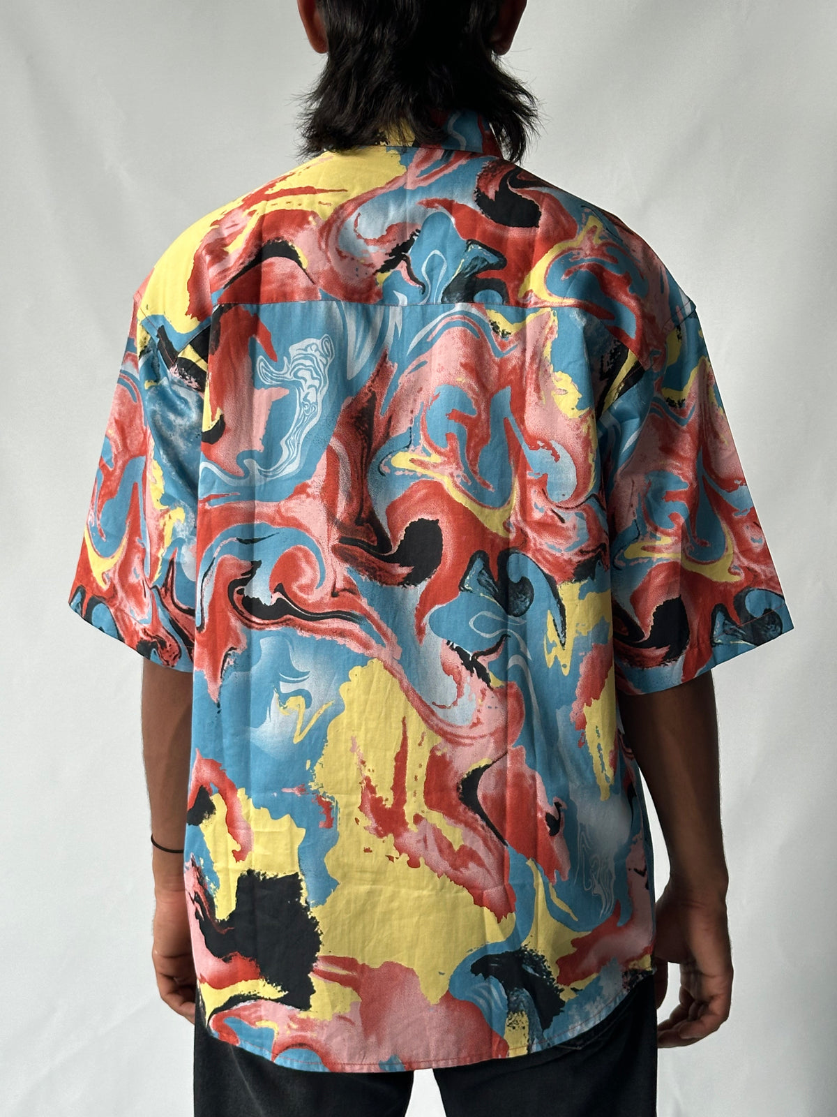 Abstract Art Oversized Shirt